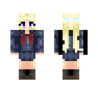 OC- Hidoi (school uniform) - Female Minecraft Skins - image 2
