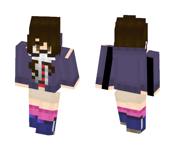 Me IRL REMASTERED - Female Minecraft Skins - image 1