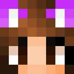 Purple wolf girl - Girl Minecraft Skins - image 3