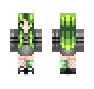 Green Flares - Requests (Read Desc) - Female Minecraft Skins - image 2