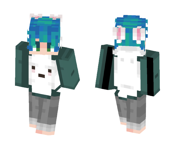 new hair shading try - Male Minecraft Skins - image 1