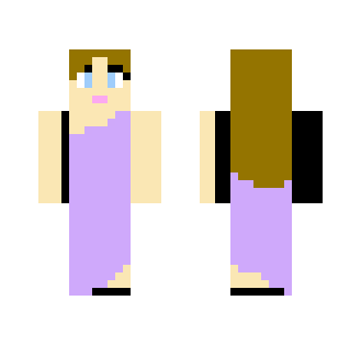 Girl wearing a dress - Girl Minecraft Skins - image 2
