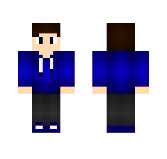 blue boy cool - Boy Minecraft Skins - image 2