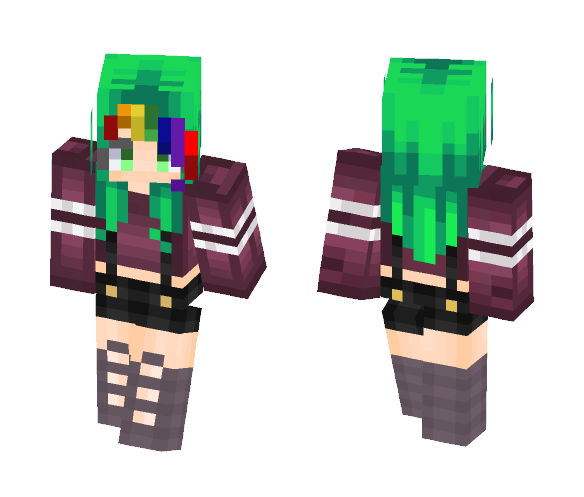 -=iiNyan Follower=- (Girl Version) - Female Minecraft Skins - image 1