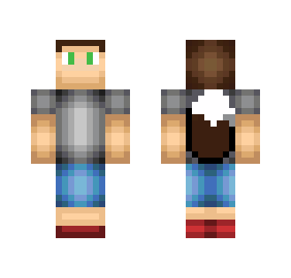 Me in real life ( with shading) - Male Minecraft Skins - image 2