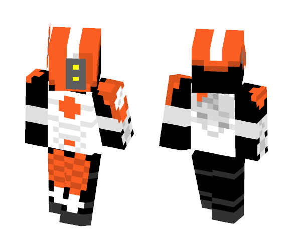 Tau fire warrior - Male Minecraft Skins - image 1