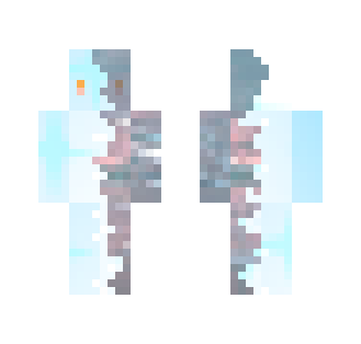 Duo Blue/White sunset - Other Minecraft Skins - image 2