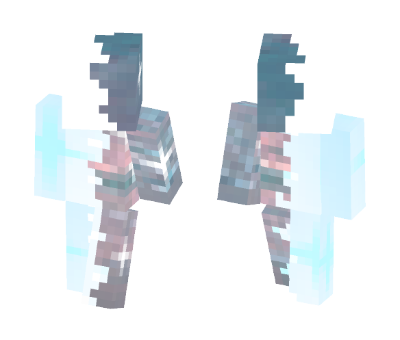 Duo Blue/White sunset - Other Minecraft Skins - image 1