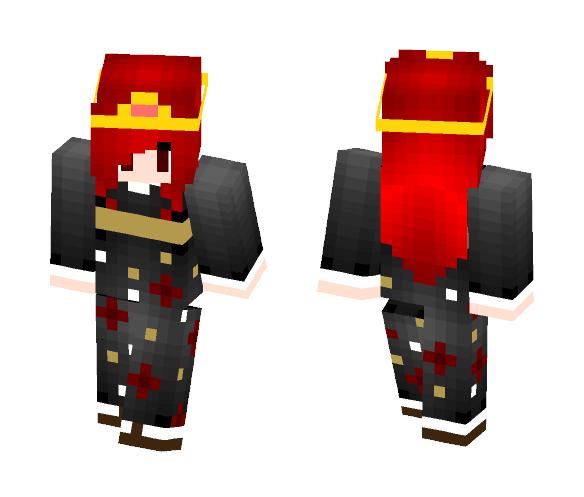 Empress Savage: Ancient Japan - Female Minecraft Skins - image 1