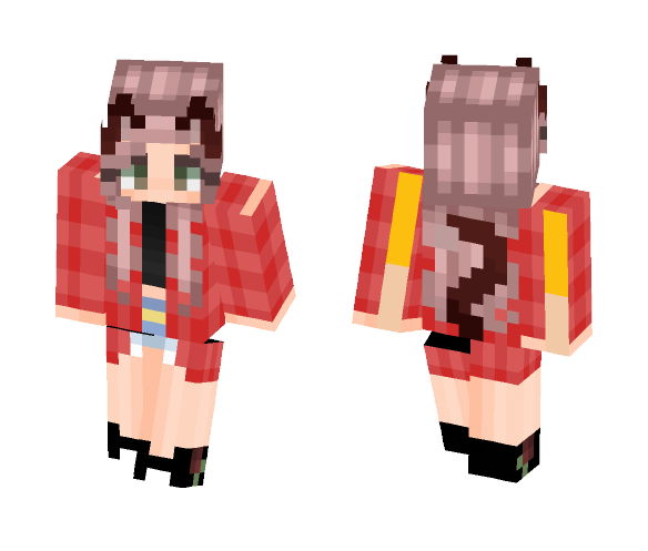 Gang jacket skin ???????????? - Female Minecraft Skins - image 1