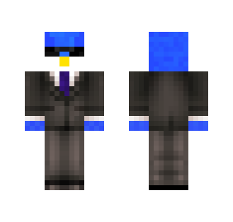 piplup in a suit - Male Minecraft Skins - image 2