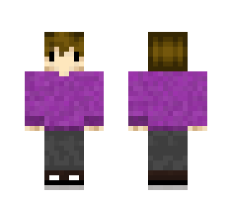Purple Sweater Grian - Interchangeable Minecraft Skins - image 2
