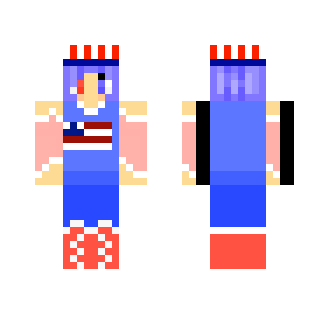 Happy 4th Of July! - Female Minecraft Skins - image 2
