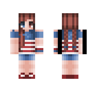 ♡ Happy 4th of July ♡ - Female Minecraft Skins - image 2