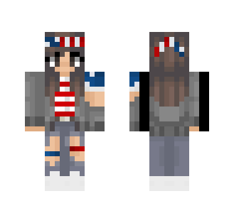 Happy~4th-Of•July~ - Female Minecraft Skins - image 2