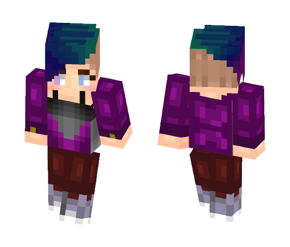Female Purple Blazer! - Female Minecraft Skins - image 1