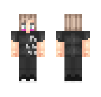 Isak From SKAM (Glow Party) - Male Minecraft Skins - image 2