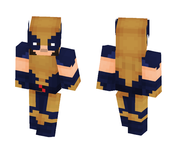 Wolverine FOX (Classic Suit) - Male Minecraft Skins - image 1