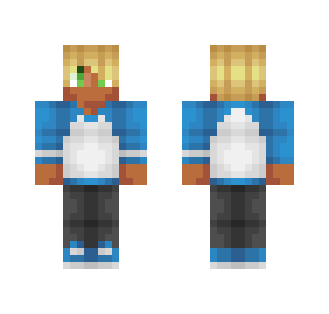 Blue Blonde Boy Skin - Boy Minecraft Skins - image 2