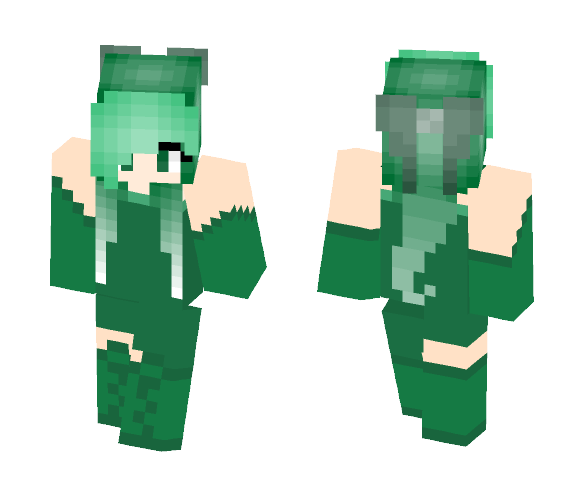 Emerald Princess - Female Minecraft Skins - image 1