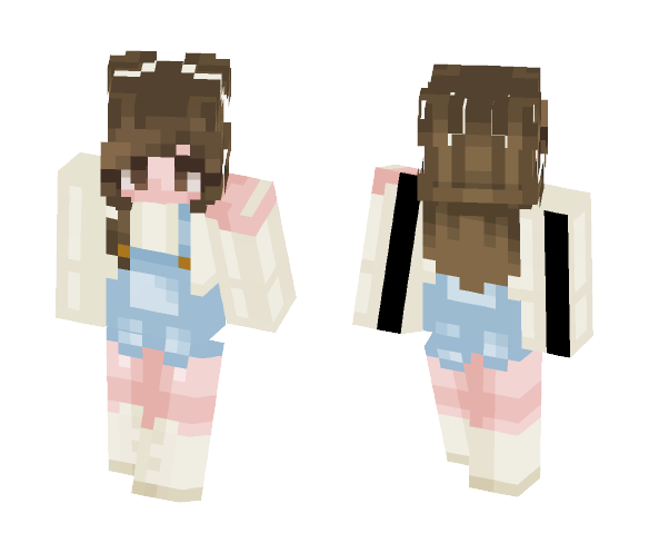 white is the new green ;^) - Female Minecraft Skins - image 1