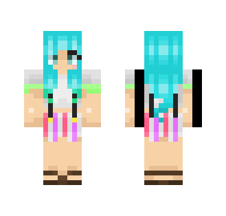 ⭐ - Seafoam - ⭐ - Female Minecraft Skins - image 2