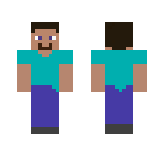 Pixel Steve - Male Minecraft Skins - image 2