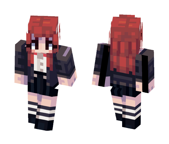 Tsuki [Drawkill] - Female Minecraft Skins - image 1
