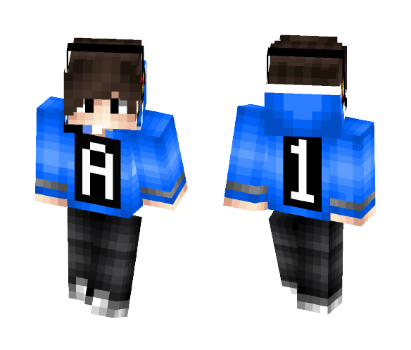 A-1 Gaming Youtuber - Male Minecraft Skins - image 1