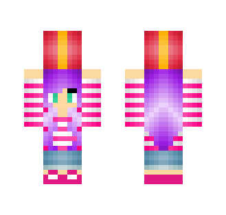 Gift Above Her Head - Female Minecraft Skins - image 2