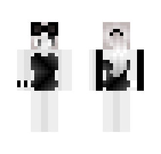 Black and White Babe - Female Minecraft Skins - image 2