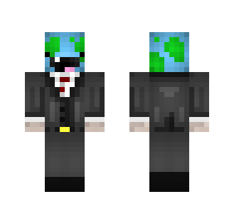 Pug in Suit with Derpy World Mask - Interchangeable Minecraft Skins - image 2