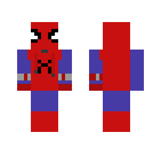 Spider-man Homecoming Homemade Suit - Comics Minecraft Skins - image 2
