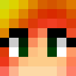 Rainbow Hair Girl - Color Haired Girls Minecraft Skins - image 3