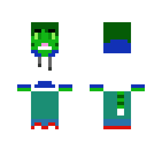 New Updated Green Cat - Cat Minecraft Skins - image 2