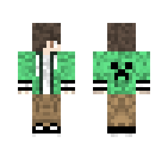 Creeper Boy (Steve) - Boy Minecraft Skins - image 2