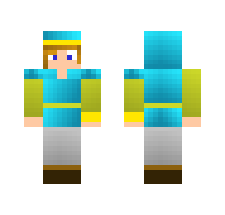 LInk from albw (blue suit) - Male Minecraft Skins - image 2