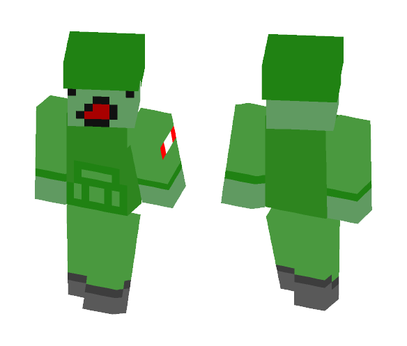 Unturned Military Zombie - Male Minecraft Skins - image 1