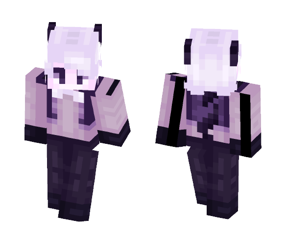 Purple bendy thing? - Male Minecraft Skins - image 1