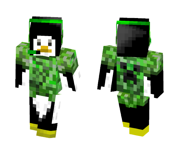 Gamer Penguin - Male Minecraft Skins - image 1