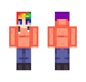 Rainbow | GamerFern - Male Minecraft Skins - image 2
