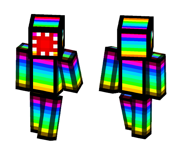 Rainbow Squid - Male Minecraft Skins - image 1