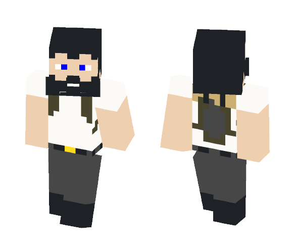 Negan (From Heres Negan) - Male Minecraft Skins - image 1