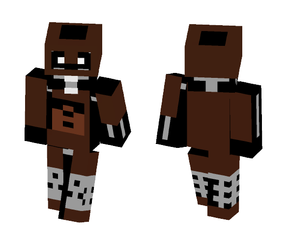 ignited freddy - Male Minecraft Skins - image 1