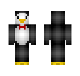 Penguin With A Bow Tie - Male Minecraft Skins - image 2