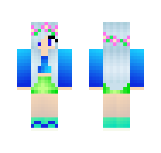 ????Girl With Flower Crown???? - Flower Crown Minecraft Skins - image 2