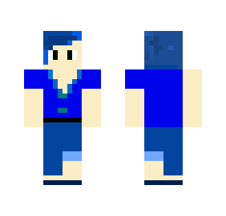 Farm boy Blue Version - Boy Minecraft Skins - image 2