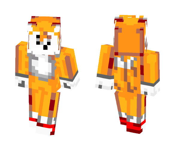 Miles "Tails" Prower - Male Minecraft Skins - image 1