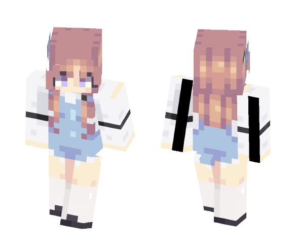 lookt ive made a female Wheatley - Female Minecraft Skins - image 1