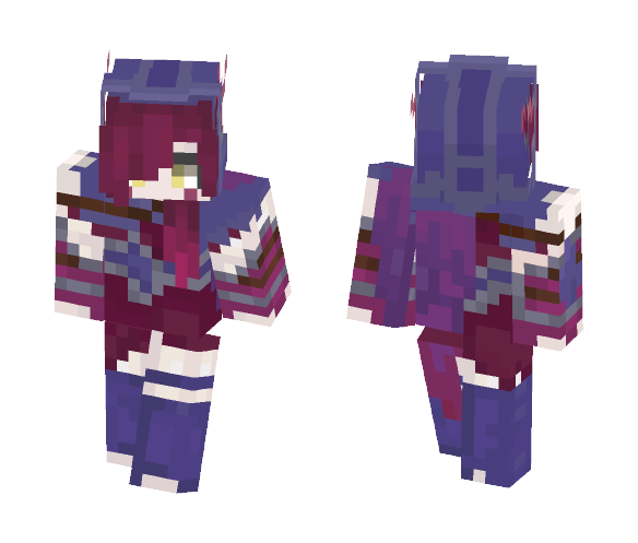 ♡ Xayah ♡ - Female Minecraft Skins - image 1